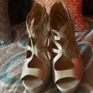 Torrid Gold high heels